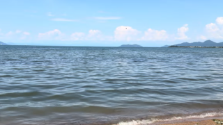 2026年9月1日の滋賀県守山市の琵琶湖岸