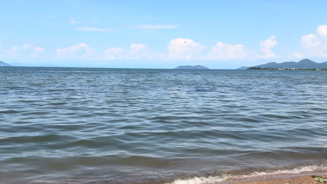 2026年9月1日の滋賀県守山市の琵琶湖岸