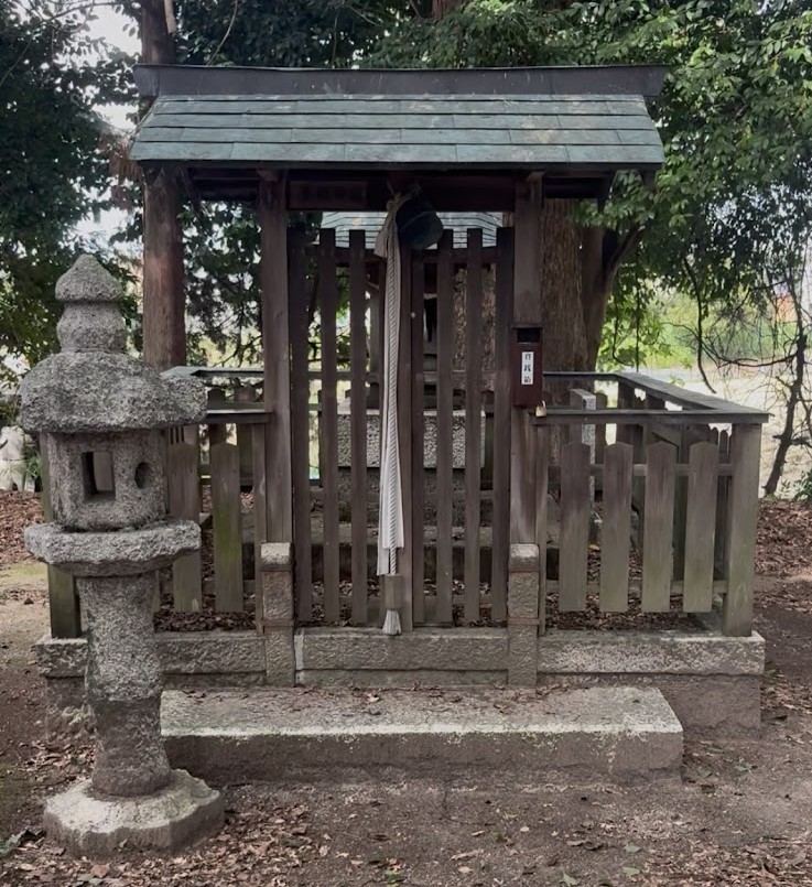 木浜稲荷神社の境内社・貴船神社のお社
