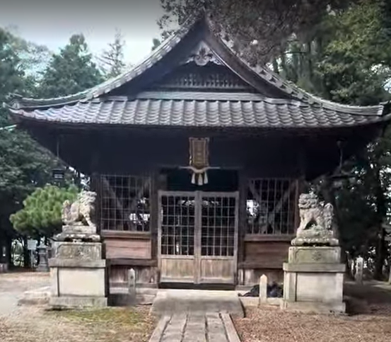 滋賀県守山市木浜町の木浜稲荷神社にある拝殿